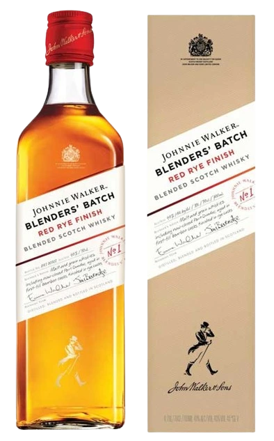 JOHNNIE WALKER BLENDERS BATCH RED RYE FINISH 750ML