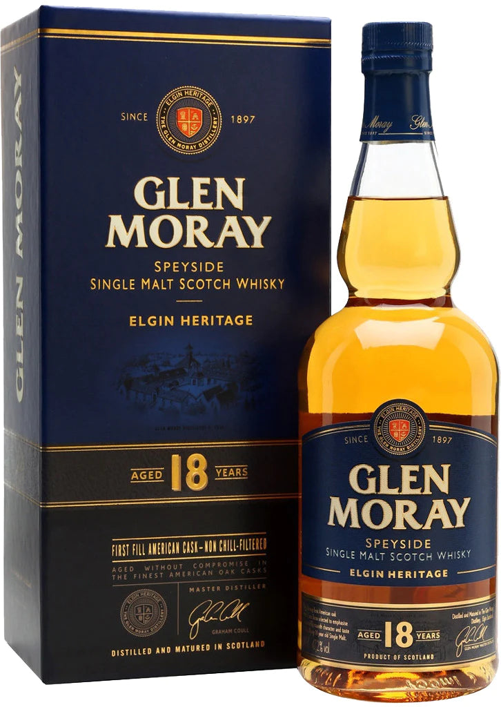 GLEN MORAY 18YR 750ML