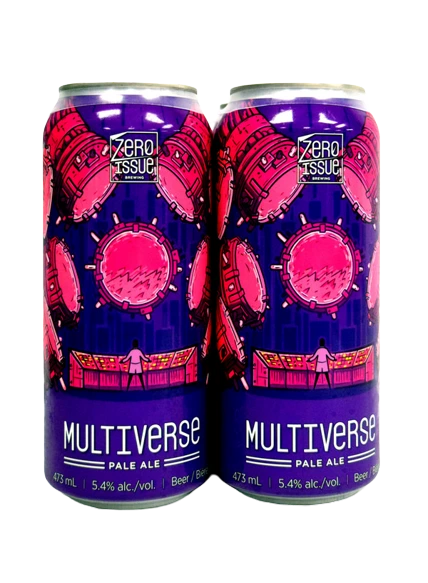 ZERO ISSUE MULTIVERSE 473ML 4PK CAN
