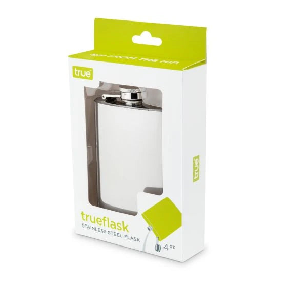 TRUE FLASK STAINLESS STEEL 4OZ