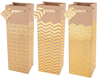 CAKEWALK BAG KRAFT & GOLD