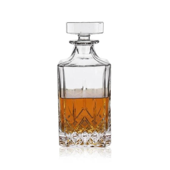 VISKI ADMIRAL DECANTER  CRYSTAL 30OZ