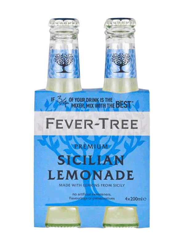 FEVER TREE SICILIAN LEMONADE 200ML 4PK BT