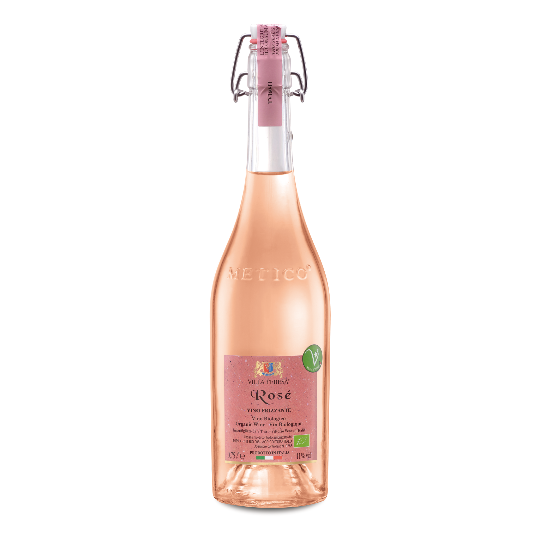 VILLA TERESA ROSE CERT ORG 750ML