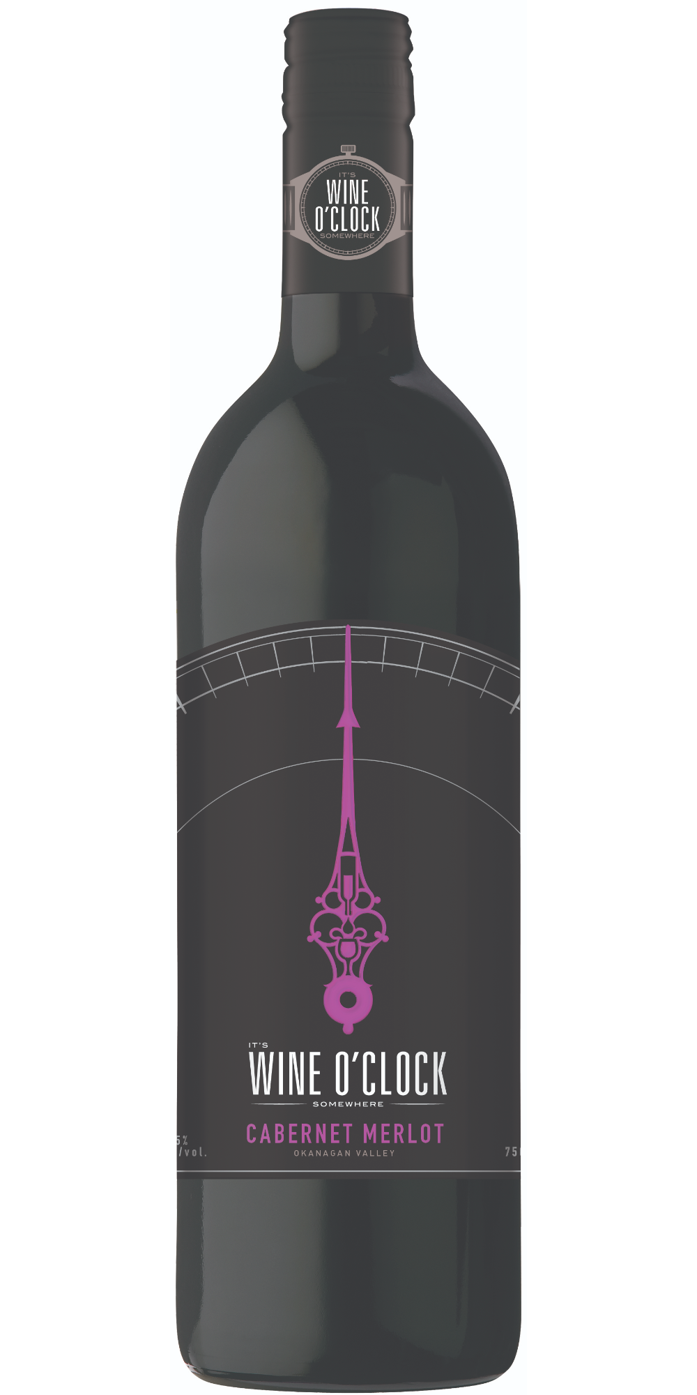 WINE O CLOCK CABERNET MERLOT 750ML