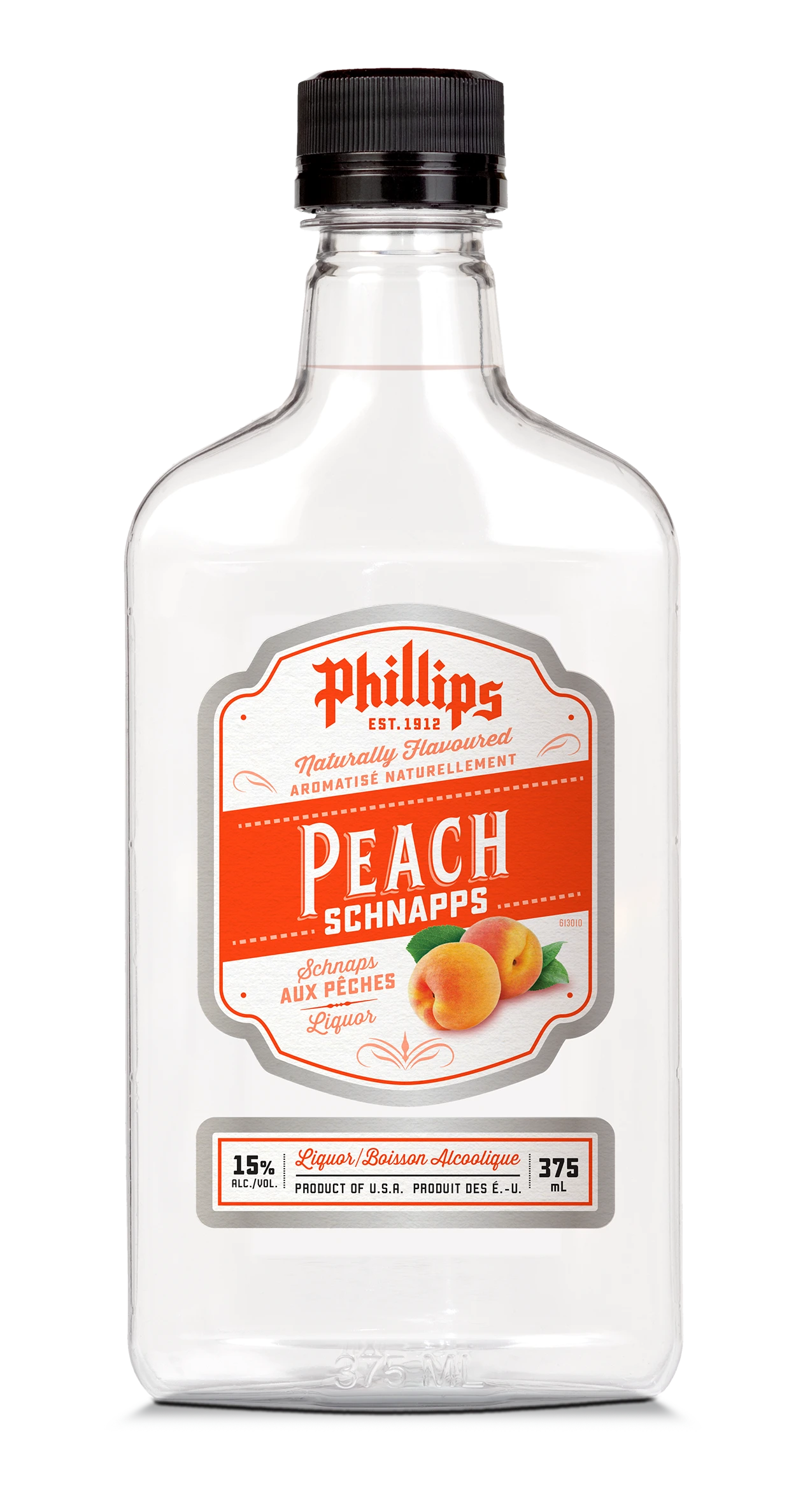 PHILLIPS PEACH SCHNAPPS 375ML