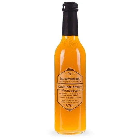 BG REYNOLDS PASSION FRUIT COCKTAIL SYRUP 375ML