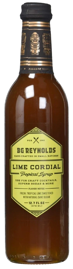 BG REYNOLDS CORDIAL LIME 375ML @ Sage Hill [1003613]