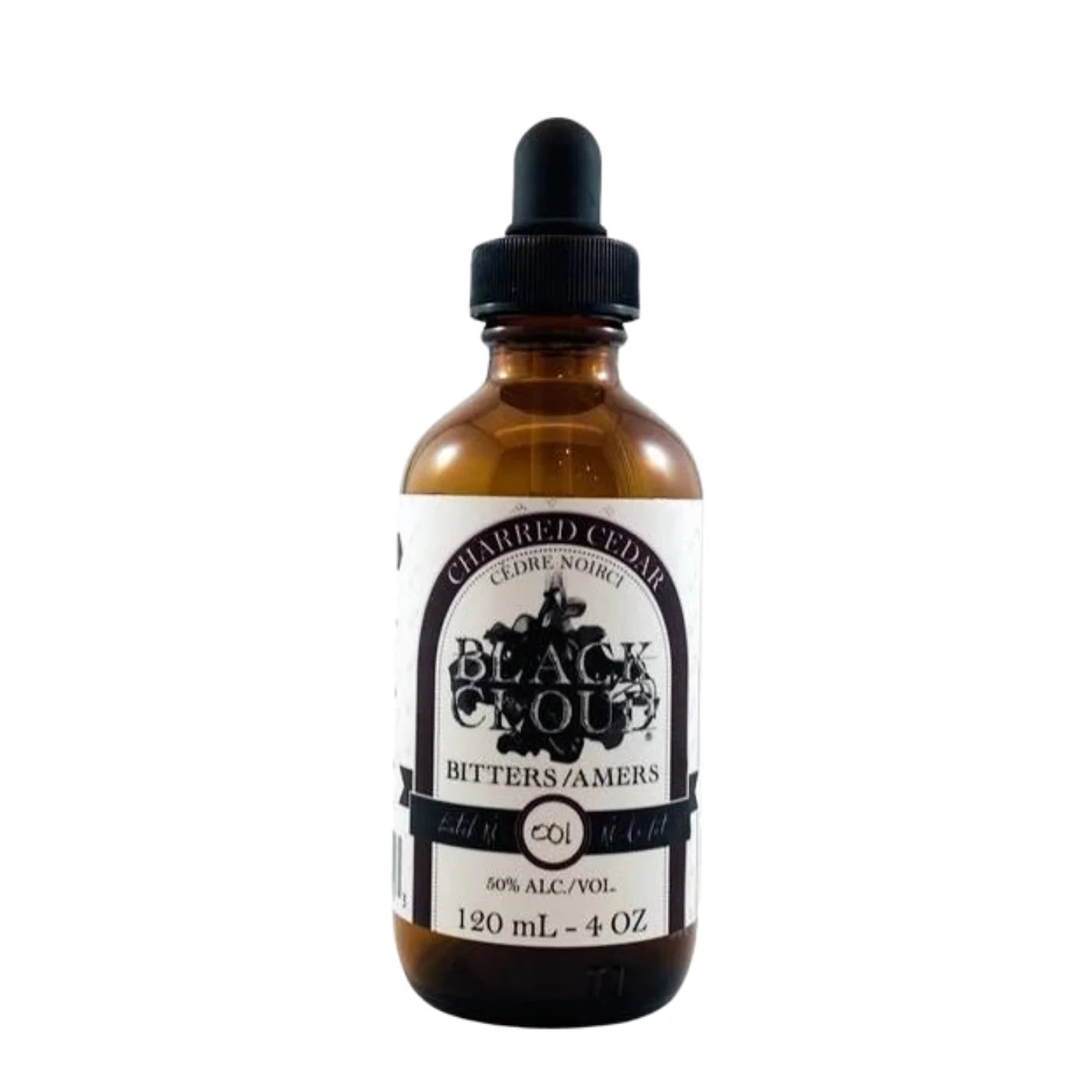 BLACK CLOUD BITTERS CHARRED CEDAR 4OZ