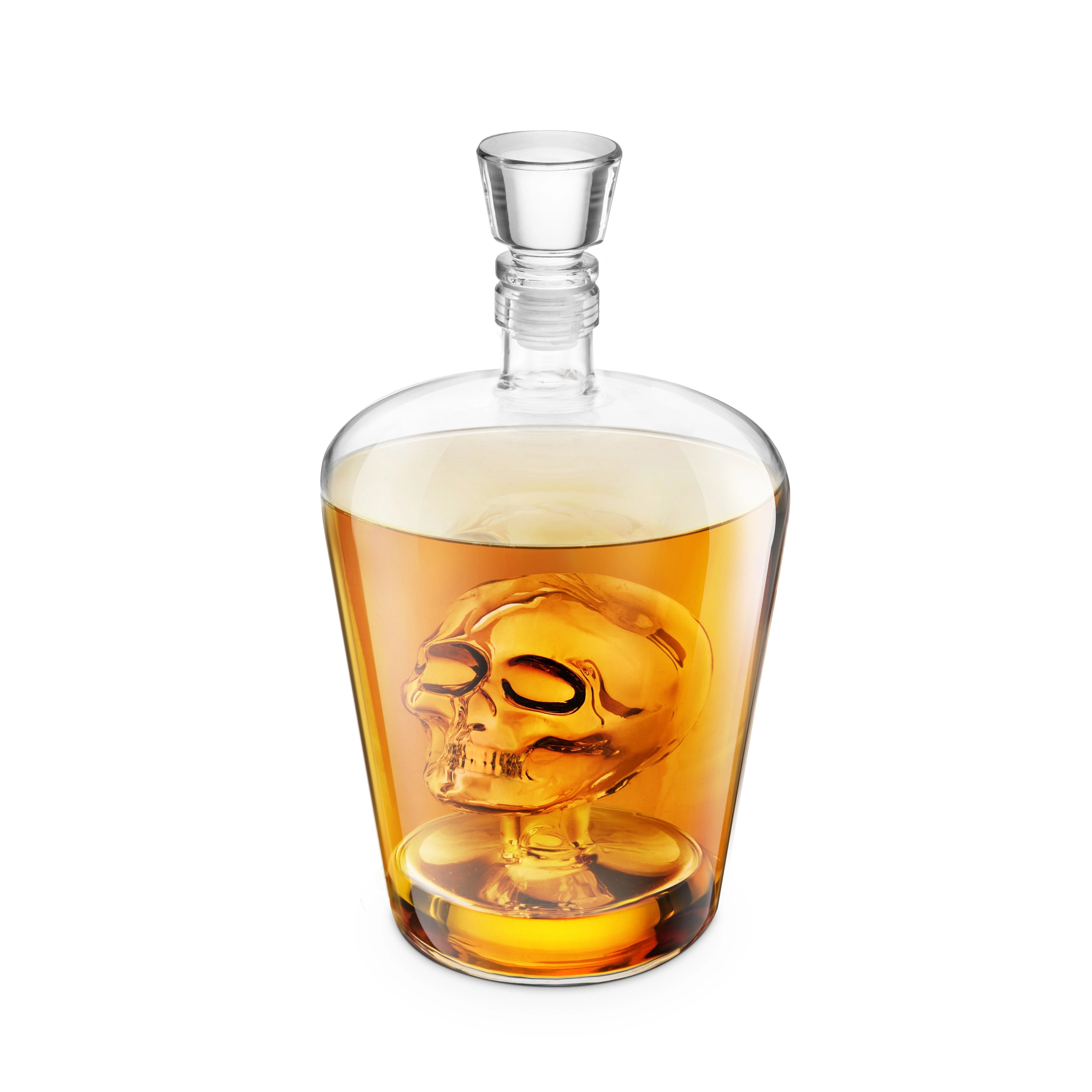 FINAL TOUCH BRAIN FREEZE SKULL DECANTER