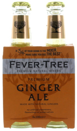 FEVER TREE GINGER ALE 200ML 4PK BT