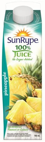 SUNRYPE JUICE PINEAPPLE 900ML