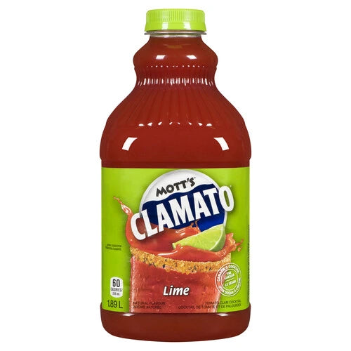 MOTTS CLAMATO JUICE LIME 1.89L