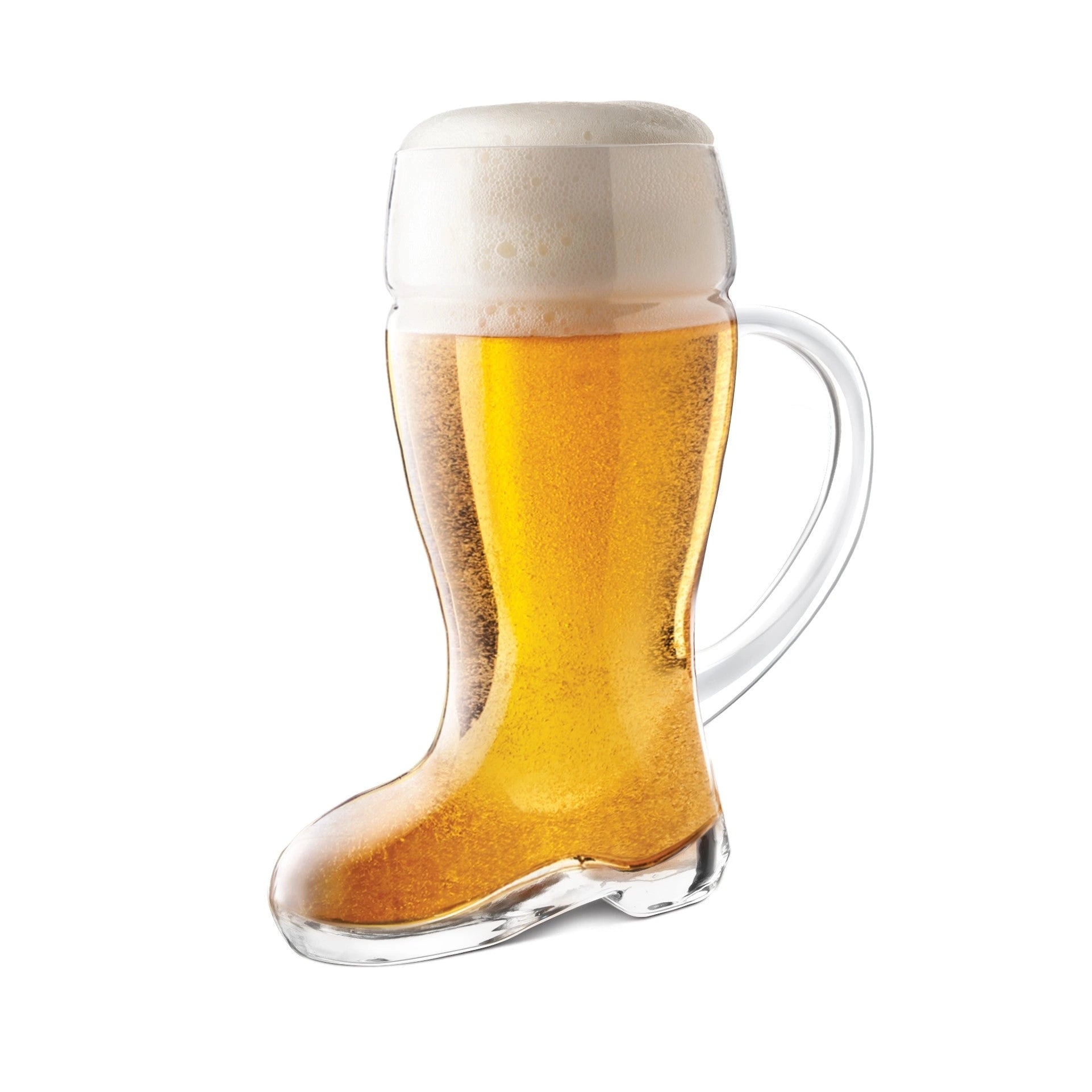 FINAL TOUCH GLASS BOOT WITH HANDLE