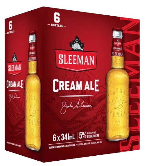SLEEMAN CREAM ALE 341ML 6PK BT