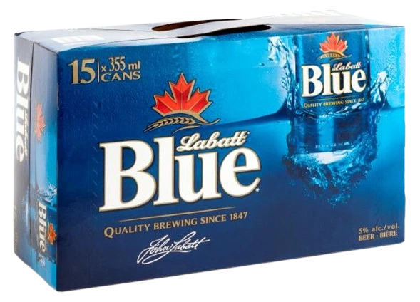 LABATT BLUE 355ML 15PK CAN