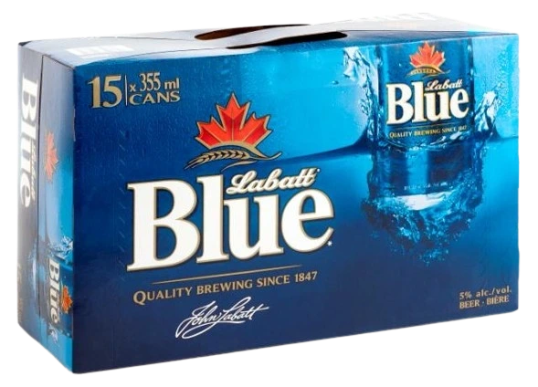 LABATT BLUE 355ML 15PK CAN