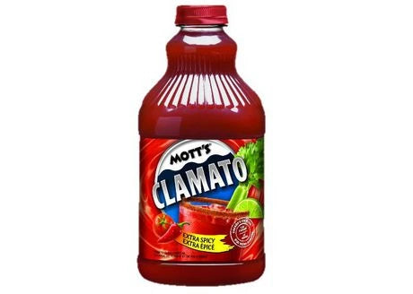 MOTTS CLAMATO JUICE EXTRA SPICY 1.89L