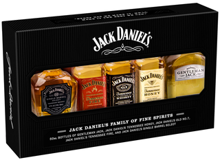 JACK DANIELS TENNESSEE WHISKEY SAMPLER 50ML 5PK