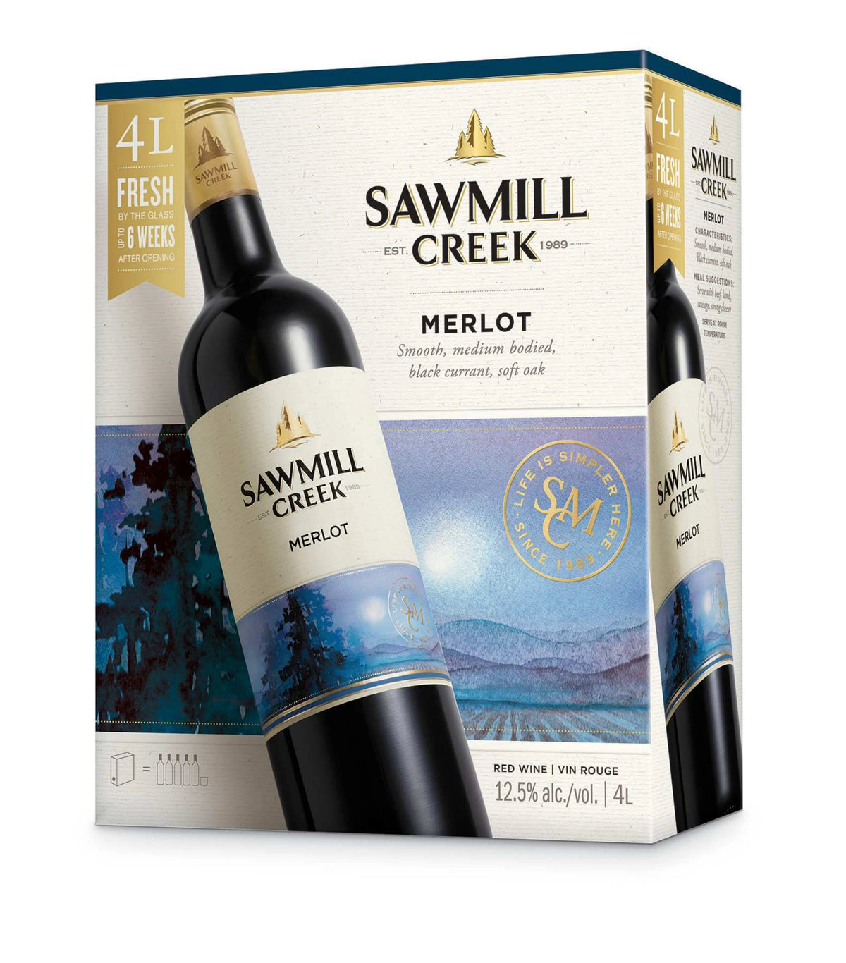 SAWMILL CREEK MERLOT 4L @ Deerfoot Meadows [1004224]