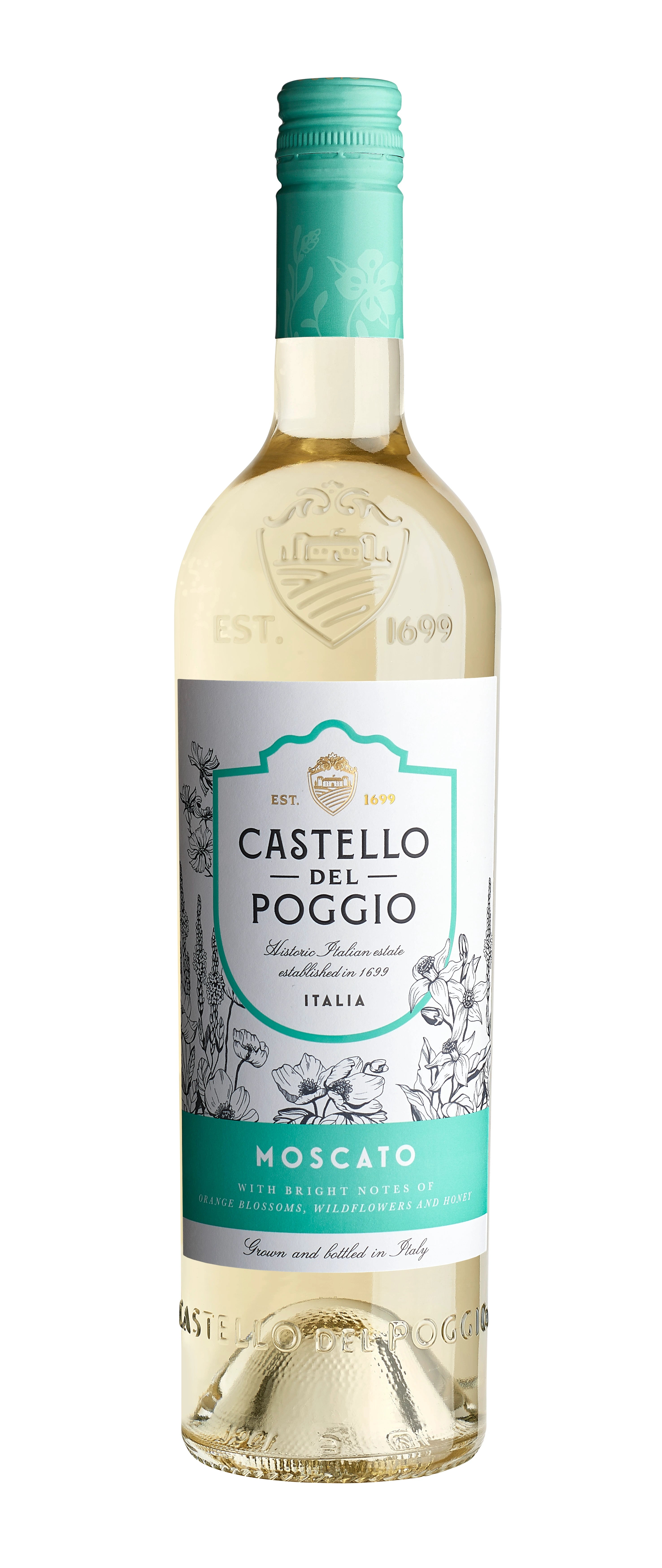 ZONIN CASTELLO DEL POGGIO MOSCATO 750ML