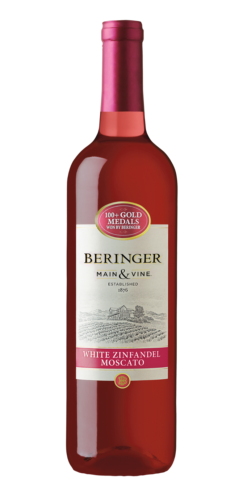 BERINGER WHITE ZINFANDEL MOSCATO 750ML