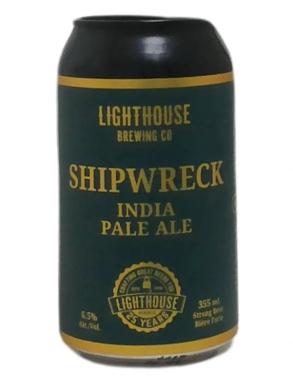 LIGHTHOUSE SHIPWRECK IPA 355ML 6PK CAN