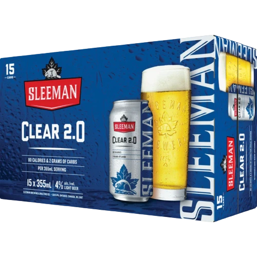 SLEEMAN CLEAR 355ML 15PK CAN
