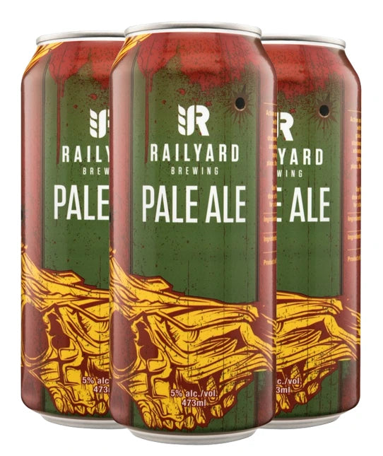 RAILYARD PALE ALE 473ML 4PK CAN
