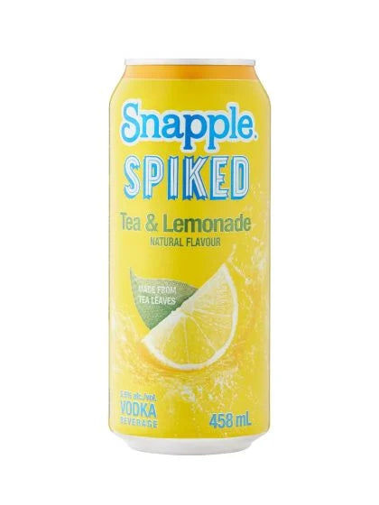 SNAPPLE SPIKED TEA & LEMONADE VODKA 458ML