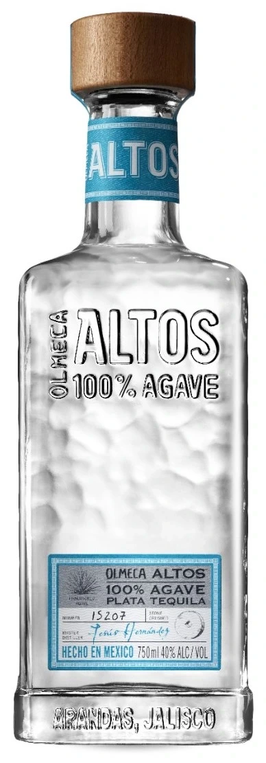 OLMECA ALTOS PLATA TEQUILA 750ML