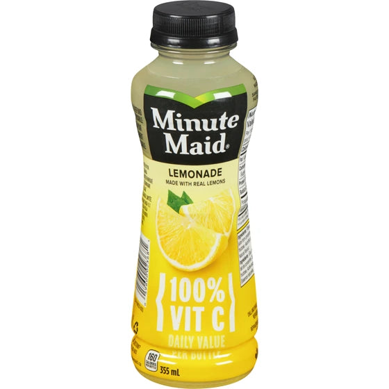 MINUTE MAID LEMONADE 355ML BT