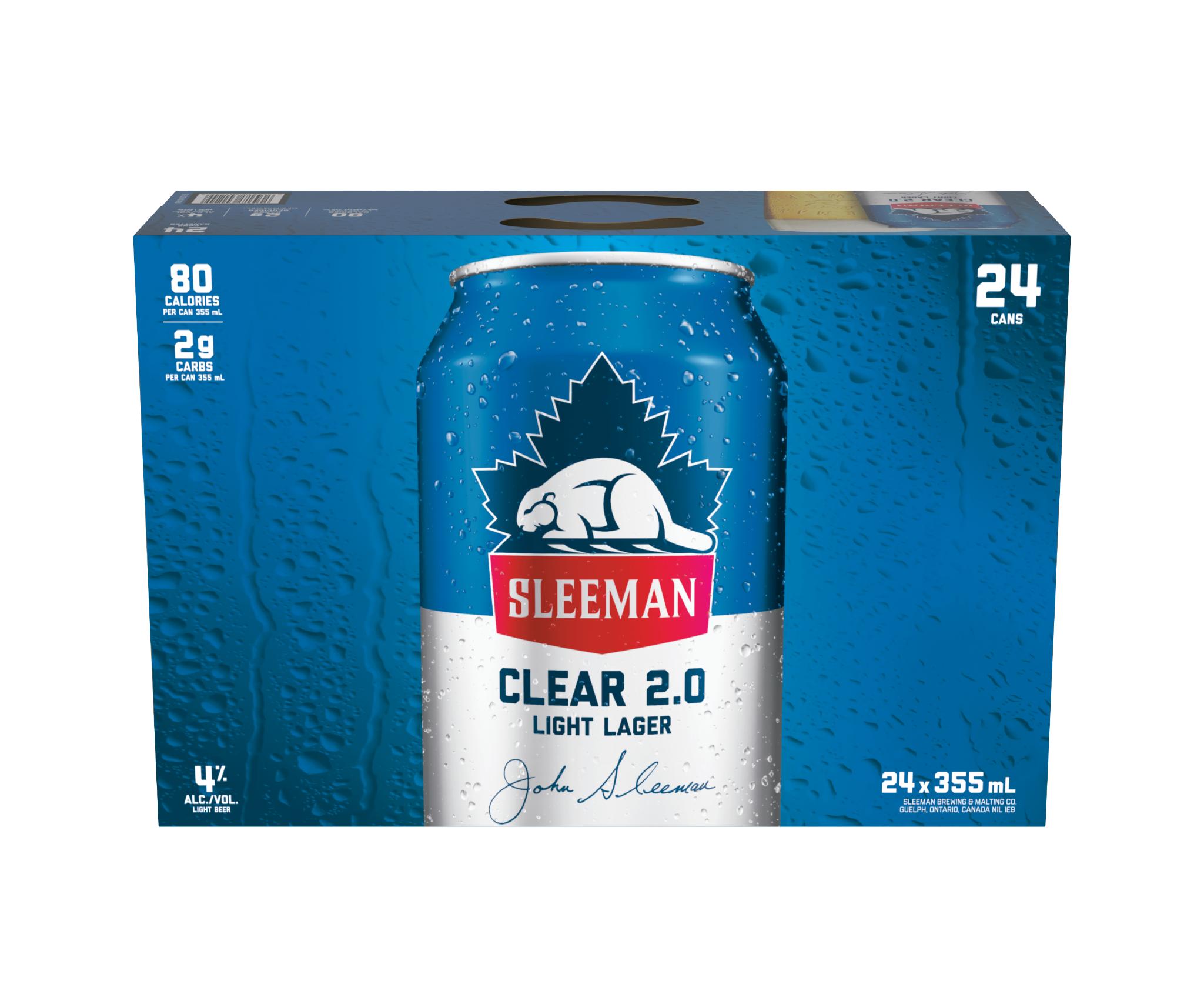 SLEEMAN CLEAR 355ML 24PK CAN