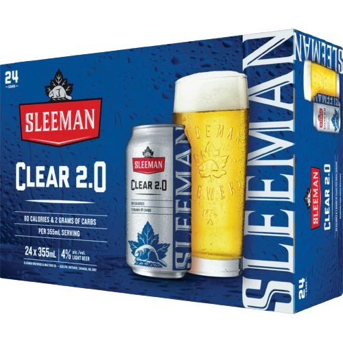SLEEMAN CLEAR 355ML 24PK CAN