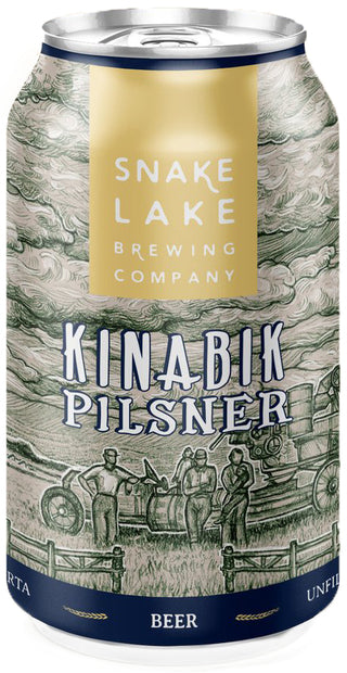 SNAKE LAKE KINABIK PILSNER 355ML 6PK CAN