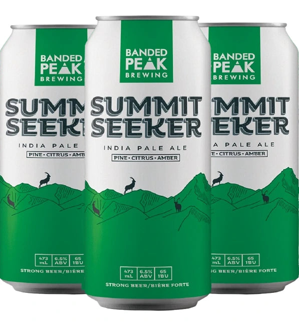 BANDED PEAK SUMMIT SEEKER IPA 473ML 4PK CAN