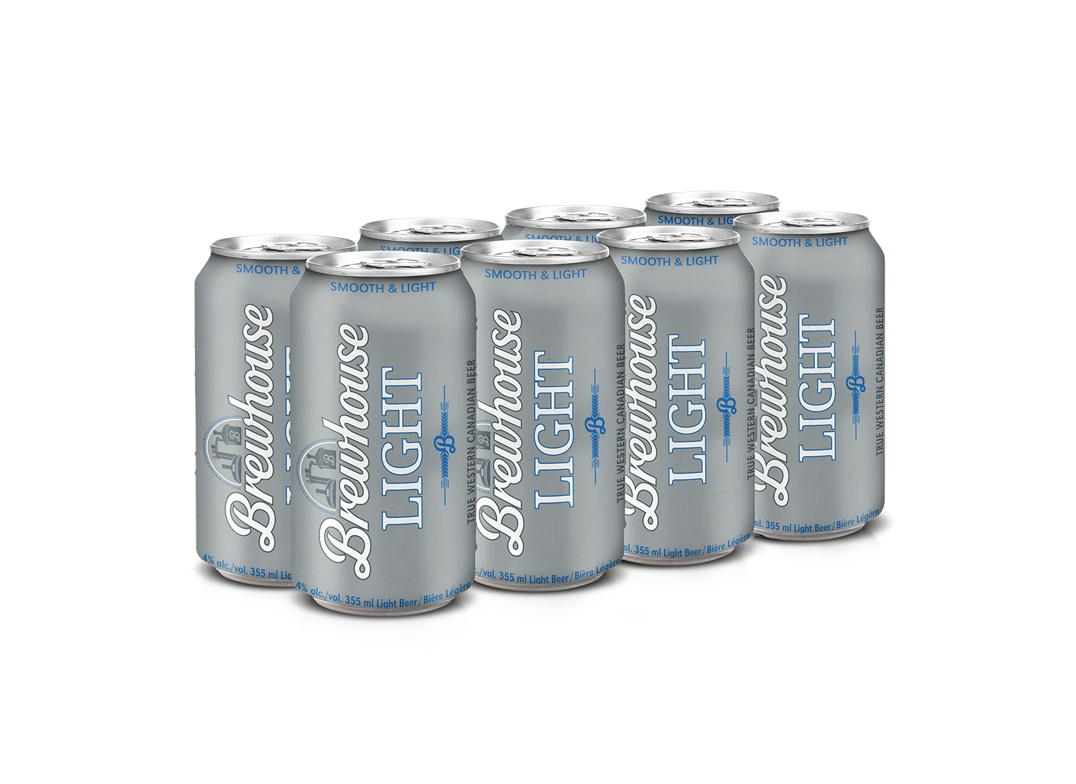 BREWHOUSE LIGHT 355ML 8PK CAN