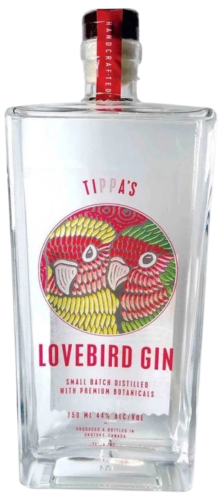 TIPPAS LOVEBIRD GIN 750ML