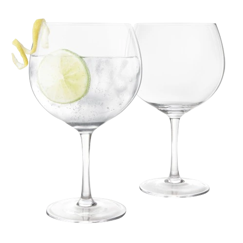FINAL TOUCH GIN LEAD FREE CRYSTAL GLASSES 2PK @ Signal Hill [1005097]