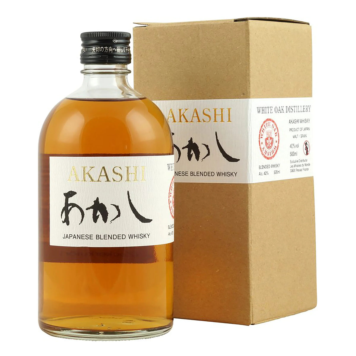 WHITEOAK AKASHI BLENDED WHISKEY 500ML @ Saskatoon [1005212]