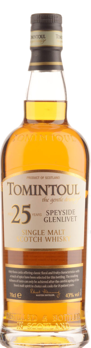 TOMINTOUL 25YR SCOTCH 700ML