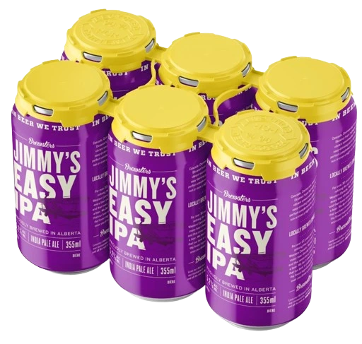 BREWSTERS JIMMYS EASY IPA 355ML 6PK CAN