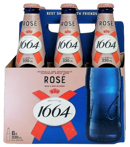 KRONENBOURG 1664 ROSE 330ML 6PK BT @ St. Albert [1005275]