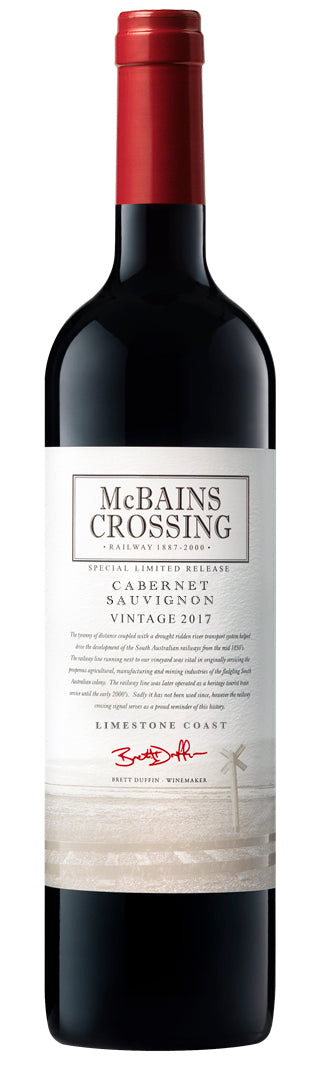 MCBAINS CROSSING LIMESTONE COAST CABERNET SAUVIGNON 750ML