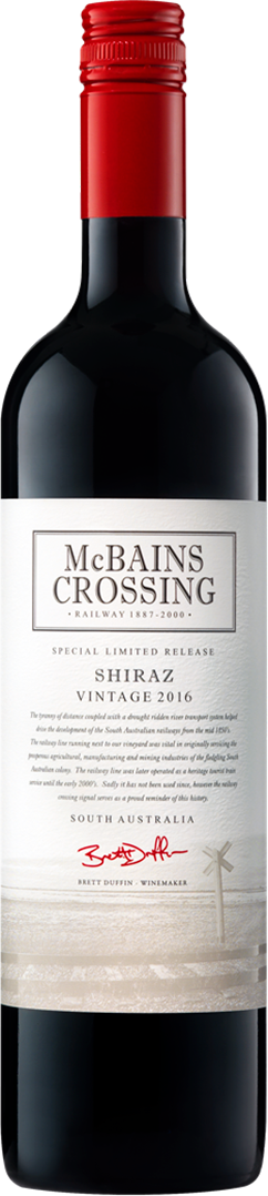 MCBAINS CROSSING SHIRAZ 750ML