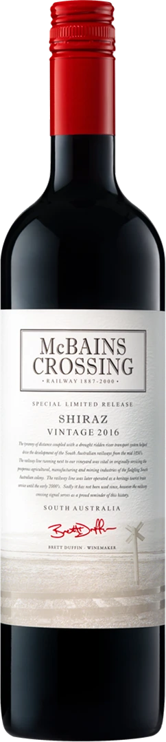 MCBAINS CROSSING SHIRAZ 750ML