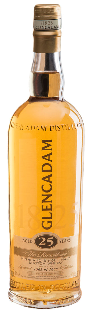 GLENCADAM 25YR SINGLE MALT SCOTCH 700ML