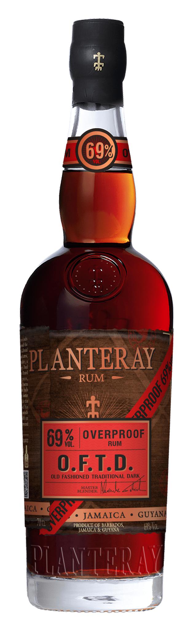 PLANTERAY OFTD 69% OVERPROOF RUM 700ML