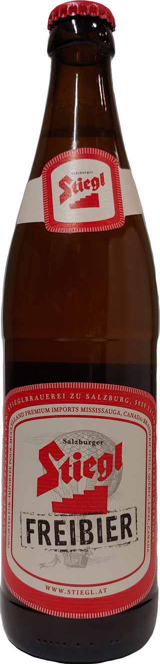 STIEGL FREIBIER NON ALCOHOLIC BEER 500ML BT