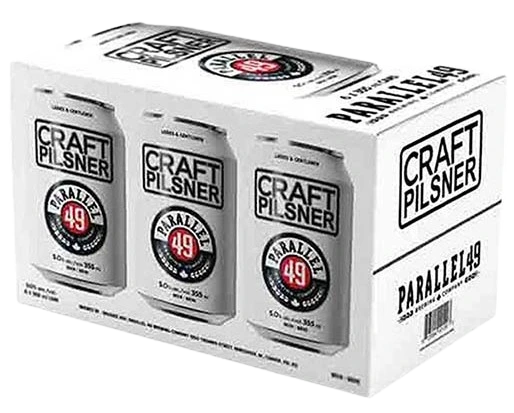 PARALLEL 49 CRAFT PILSNER 355ML 6PK CAN